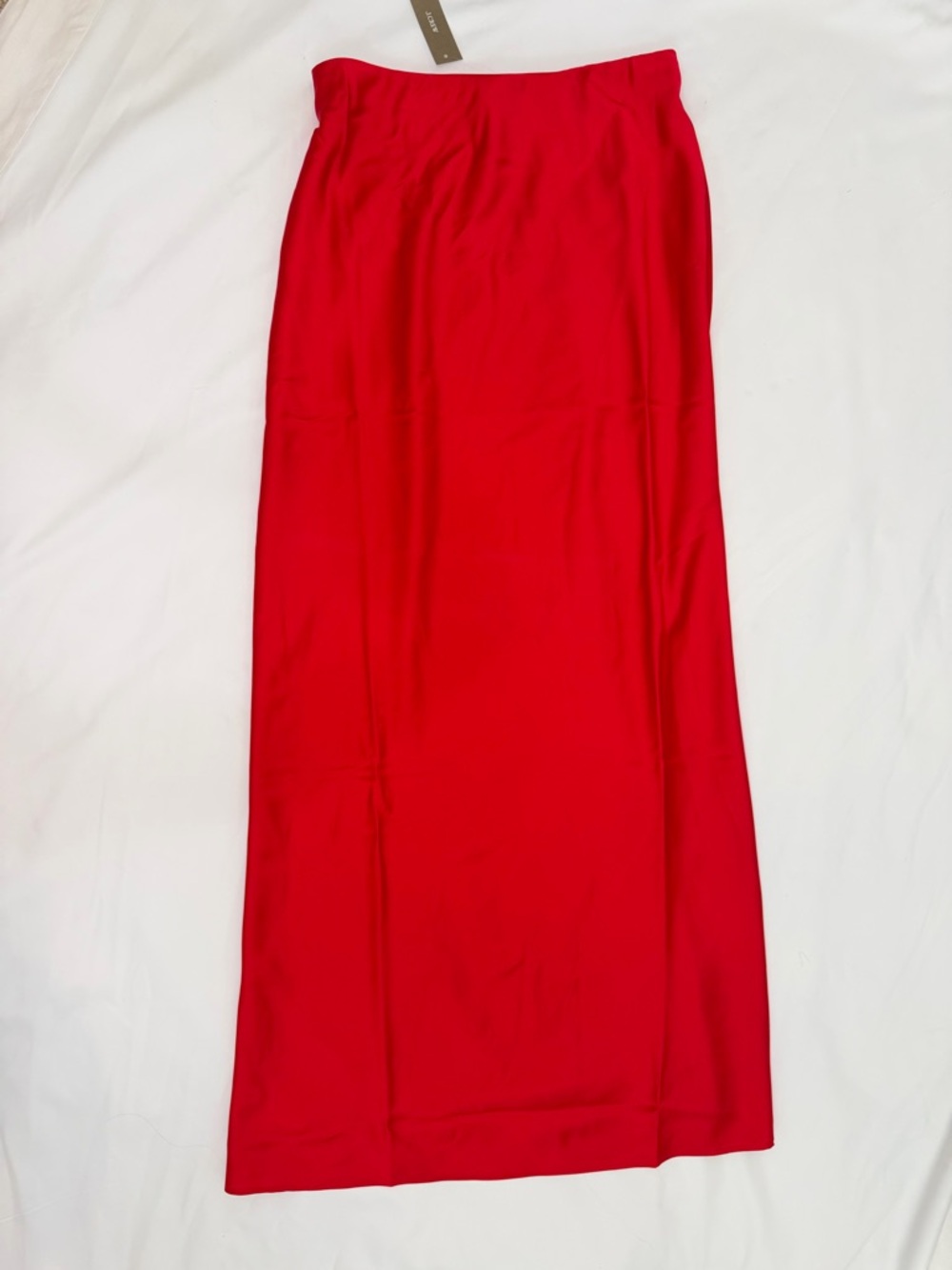 J. Crew Vibrant Red Maxi Skirt
